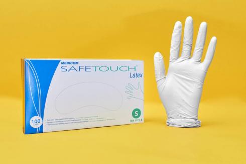 Перчатки Латексные Medicom Safe Touch Latex Без Пудры 5.5 г / Ящик